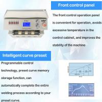 China High Speed PID Control System Hot Air Reflow Oven With 6 Heating Zone for sale