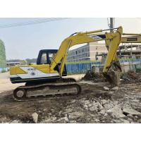 Quality 12 Ton Second Hand Kobelco Excavators / Kobelco Sk120 Excavator With 0.5m³ for sale