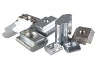 China Aluminum Profile Hammer Head V Slot Nuts Mill Finish Surface ASTM Standard factory