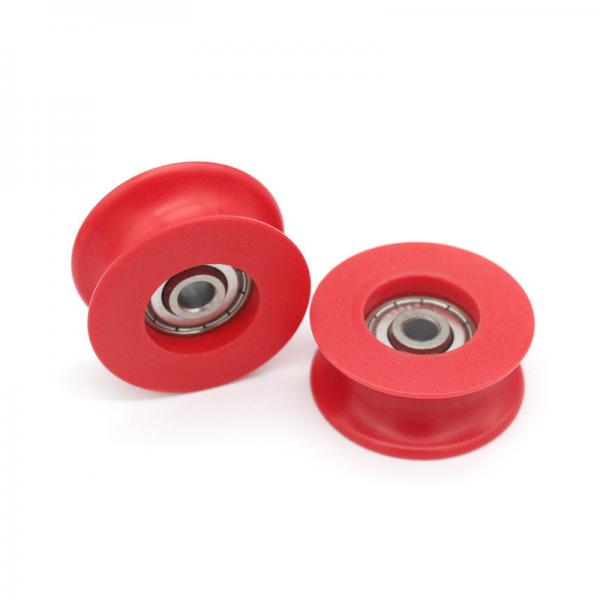 Quality Industrial Nylon Ball Bearing Roller Red PA66 ISO Certificate for sale