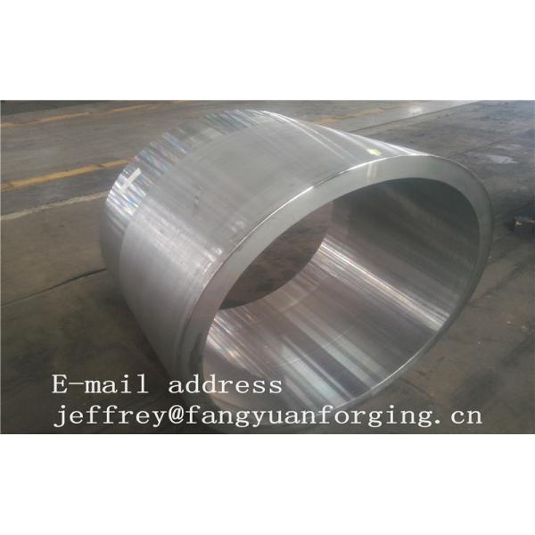 Quality JIS EN ASME ASTM Hydraulic Cylinder Bushing Sleeve Forged C45 4130 4140 42CrMo4 4340 Rough Machined And UT for sale