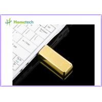 Quality Promotional Gift Metal Gold Bar Thumb Drive PEN USB Flash Drives for sale