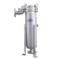 China Customized ASME Standard Single Bag Filter Housing Industrial Bag Filter Stainless Steel Water Filter factory