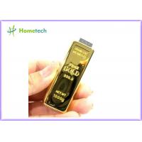 Quality Creative design Gold Bar USB Flash Drive Memory disk 2GB / 4GB / 8GB / 16GB / for sale
