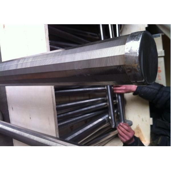 Quality Cylindrical Wedge Wire Screen Pipe With High Filtration Precision for sale