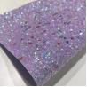 China Shiny Metallic Sequin Chunky Glitter Fabric For Shoes Bags factory