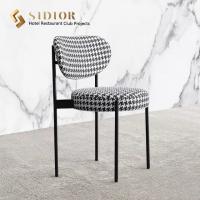 China Morden Italian Design Dining Chair, high density foam, powder coated frame, PU leather restaurant hot sell dining chair factory