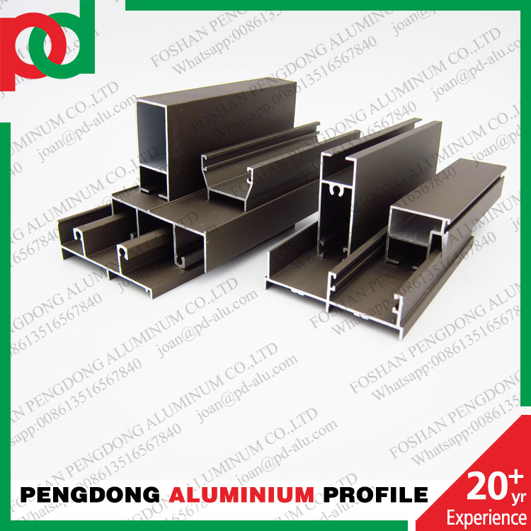 Perfiles De Aluminio Linea 20 Para Ventana Y Puerta Riel Inferior