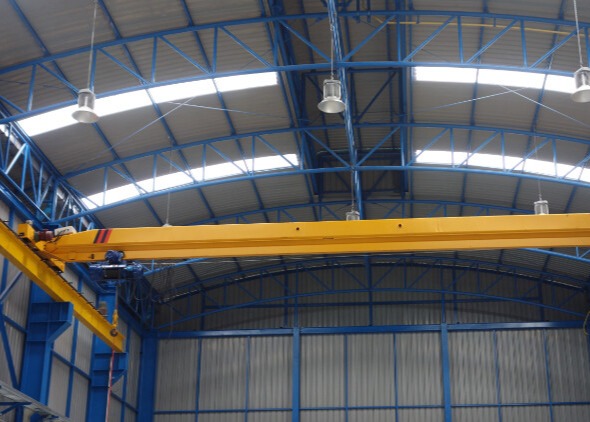 Quality Indoor Bridge Type 3T Single Beam Overhead Crane for sale