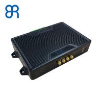 China Fast Speed Long Range UHF RFID Fixed Reader 4 Port For Logistics Industry factory