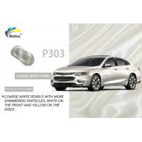 china 1K Anti UV Refinish Car Paint Coarse White Pearl Color Glossy Exterior