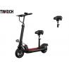 China TM-TM-H06B Aluminum Alloy Frame Standing Electric Scooter Drum Rear Foot Brake With Led Lights factory