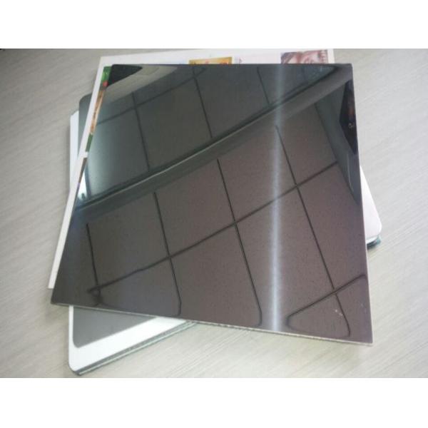 Quality 0.6mm / 0.8mm Thickness PVC Card Material Ultra Glossy Stainless Steel Plates for sale