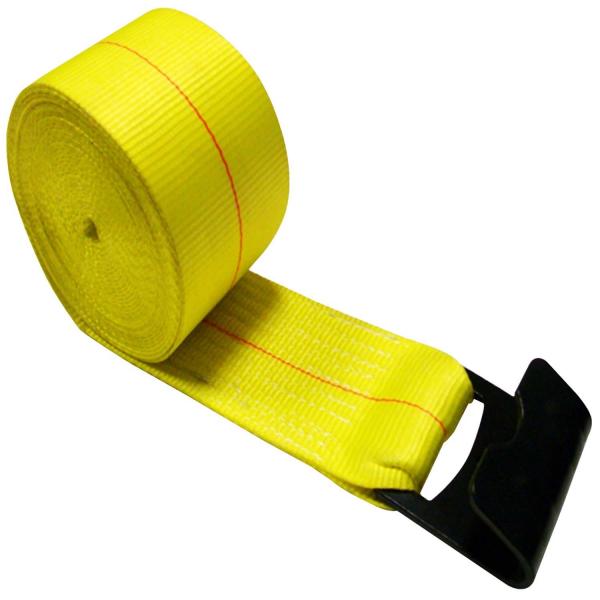 Quality Heavy Duty 4 Inch Cargo Lashing Winch Strap For Ratchet Tie Down for sale