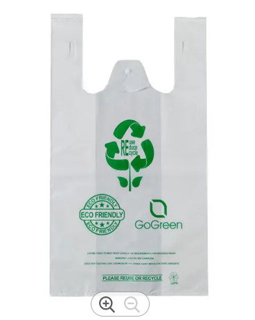 Quality Recyclable Biodegradable Shopping Bag Packaging Compostable Reusable Bags for sale