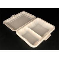 China Clear disposable biodegradable pet fast food tray clamshell container white round bowl factory