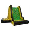 China Commericial Inflatable Rock Climbing Wall Mountain Three Sides Silk Printing factory