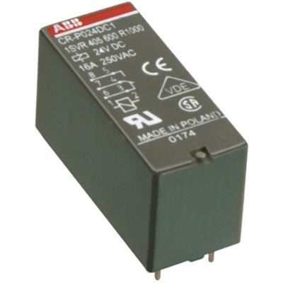 Quality CR-P024AC1 CR-P range Pluggable interface Electronic Relay and optocouplers for sale
