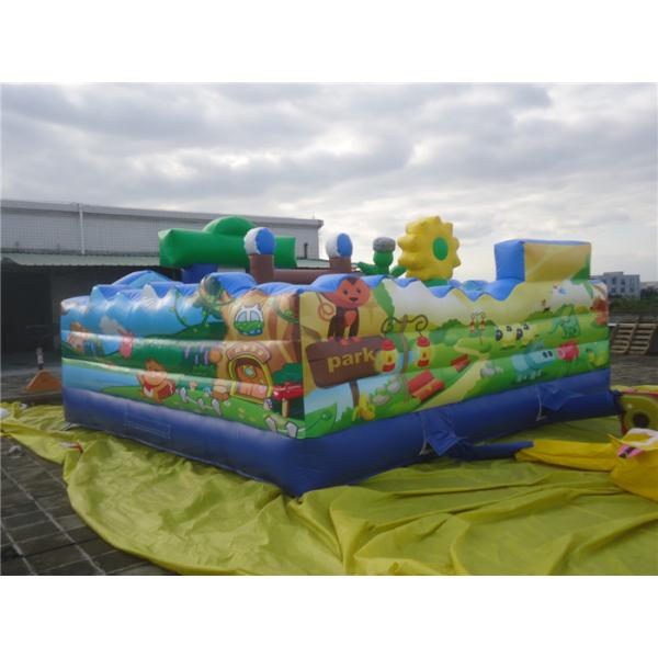 Quality Mini Inflatable Amusement Park / Inflatable Castle with Full Digital Printing for sale