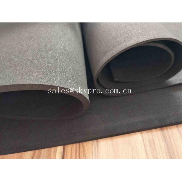 Quality Black High Density EVA Foam Roll Ultra - Thin 2mm 5mm Acoustic Underlay Sheets for sale