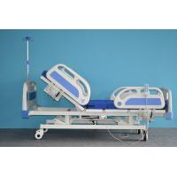 Quality 3Function Manual Hospital Bed With Folding Cot Sides ABS Head/Foot Board for sale