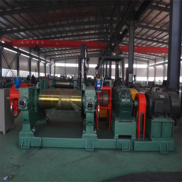 Quality XK-560 Rubber Mixing Mill Machine 90Kw Open Mill Rubber Mixing for sale