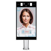Quality Non Contact Face Recognition Temperature Measurement 8 Inch HD LCD AI Intelligen for sale