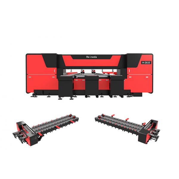 Quality Automatic Heterosexual Cutting CNC Band Saws 28kw Heavy Duty Structural Design for sale