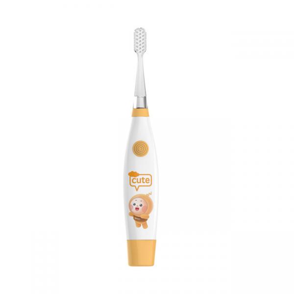 Quality Soft Brush Kids Electric Toothbrush IPX7 Waterproof Dry Cell Battery for sale