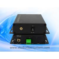 China 1CH stereo audio fiber converters with Phoenix interface for 1CH digitally encoded stereo audio to 10~120KM factory