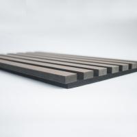 Quality 600*2700*21mm Slat Wood Absorbing Application Theater Meeting Room Corridors for sale