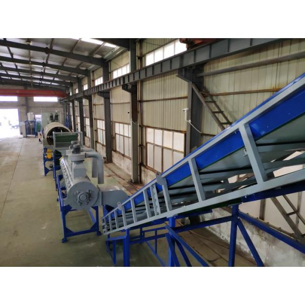 Quality Stainless Steel Plastic Washing Recycling Machine With 4-5 Rollers 156 KW for sale