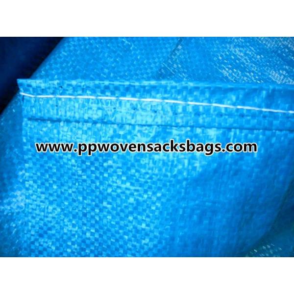 Quality Durable Blue PP Woven Bags for Packing Chemicals / Industrial Polypropylene for sale