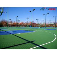 Quality Outdoor SPU Rubber Basketball Court Flooring No Pollution for sale