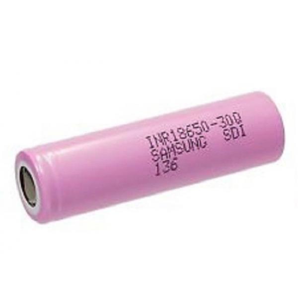 Quality Weight 45g Cylindrical Rechargeable Lithium Ion Battery Pink Pvc Color for sale