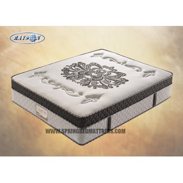 Quality Double Layer Pocket Spring Mattress / Euro Top Memory Foam Mattress for sale