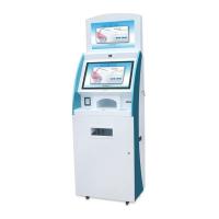 Quality Free Standing Touch Screen Payment Kiosk 22 Inch Capacitive Self Service Kiosk Machine for sale