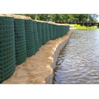 Quality Long Life Welded Military Hesco Barriers / Gabion Mesh Box For Flood Control for sale