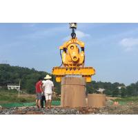 China APIE Electric Vibro Pile Hammer Hydraulic Foundation Machine 90 Kw for sale