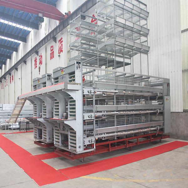 Quality Prefabricated Wire Chicken Battery Cage 3-8tiers Poultry Farm House for sale