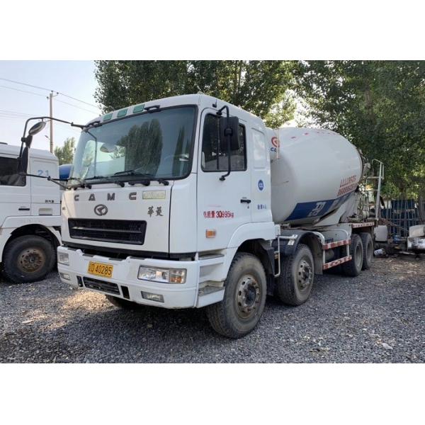 Quality 16m3 Capacity Used Cement Delivery Truck CAMC 8*4 Chassis White Color for sale