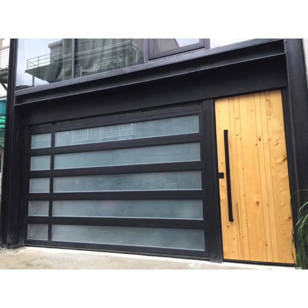Quality Full View Security Electric Garage Doors Roller Shutters High Visibility for sale