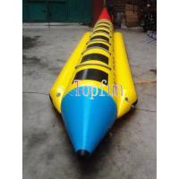 China Inflatable Banana Boat For Sale / 0.9mm Pvc Tarpaulin / OEM Color / Sizes factory