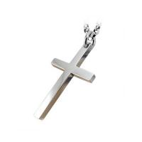 China Sterling Silver Cross Pendant with 925 Silver Chain Necklace(N6030803) factory