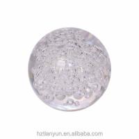 China Clear Acrylic Plastic Bubble Ball , 75mm Resin Crystal Ball factory