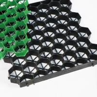 Quality Ground Plastic Grass Grid Mats For Turf Reinforcement 160-250Ton/Sqm for sale