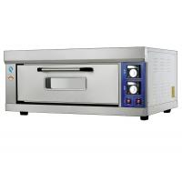 China 1 Deck  Far - Infrared Electric Baking Ovens Stainless Steel Tempered Glass Oven Door With Inner Lightings factory
