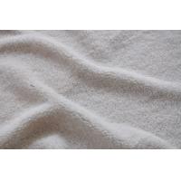 Quality white Warp Knitted Fabric Recycled , Polyester Knit Solid Fabric for sale