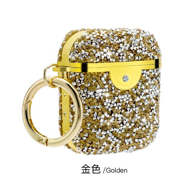 Quality Shockproof Headphone Case Cover Rhinestone Earbud Storage Case Diamond for sale