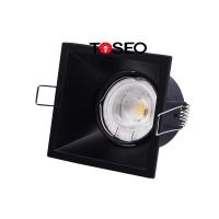 Quality Modern Recessed Anti Glare Downlights LED Slim 7w Square 90mm Die Cast Aluminum for sale